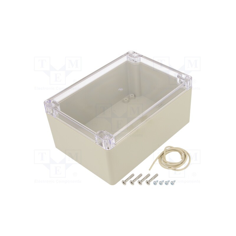 1 pcs x HAMMOND - RZ0340C - Enclosure: multipurpose, X: 121mm, Y: 171mm, Z: 80mm, Ritec, ABS, IP65