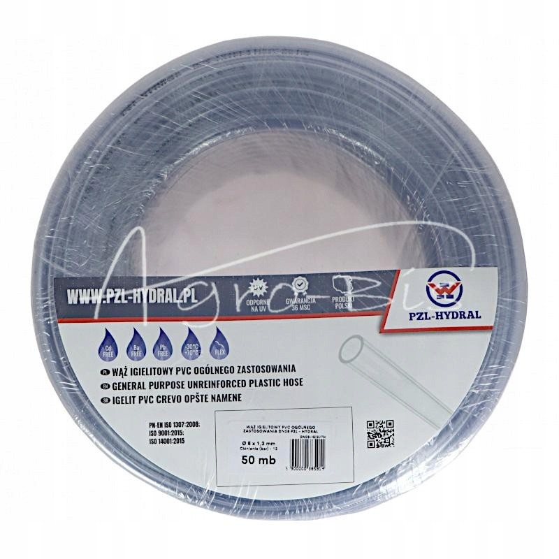 Needlework PVC hose for general use dn08 pzl