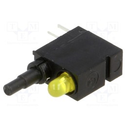 1 pcs x MENTOR - 1845.6037 - Switch: push-button, Pos: 2, SPDT, 0.5A/60VAC, 0.5A/60VDC, ON-(ON)