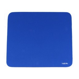 1 pcs x LOGILINK - ID0118 - Mouse pad, blue, 230x204.5x4mm