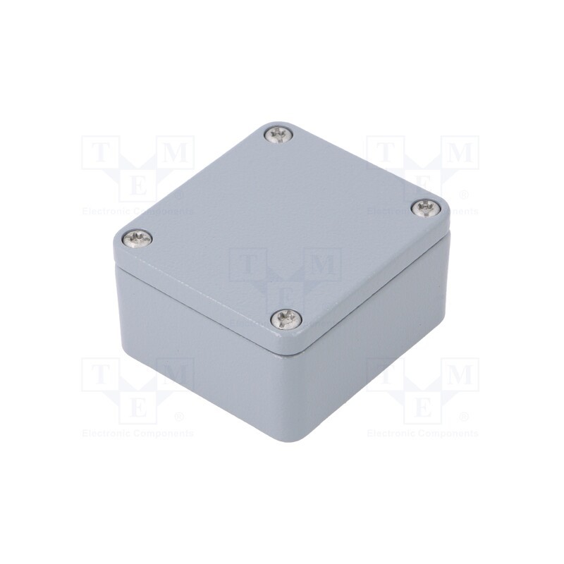 1 pcs x WEIDMu00dcLLER - KLIPPON K01 RAL7001 - Enclosure: multipurpose, X: 58mm, Y: 64mm, Z: 34mm, Klippon® K