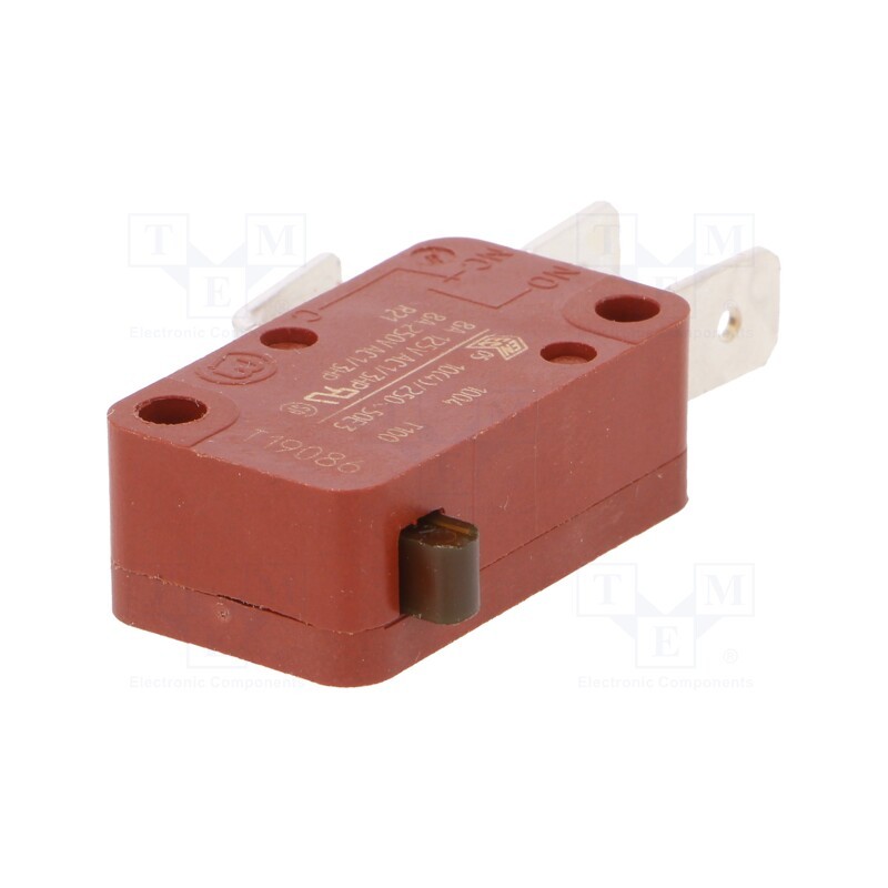1 pcs x Marquardt - 1004.1001 - Microswitch SNAP ACTION, 4A/250VAC, SPST NC + NO, Pos: 2, 1.1N