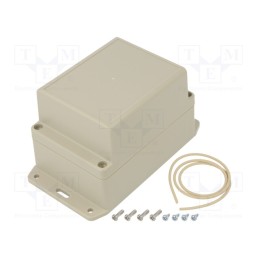 1 pcs x HAMMOND - RP1155BF - Enclosure: multipurpose, X: 85mm, Y: 125mm, Z: 85mm, Ritec, ABS, IP65