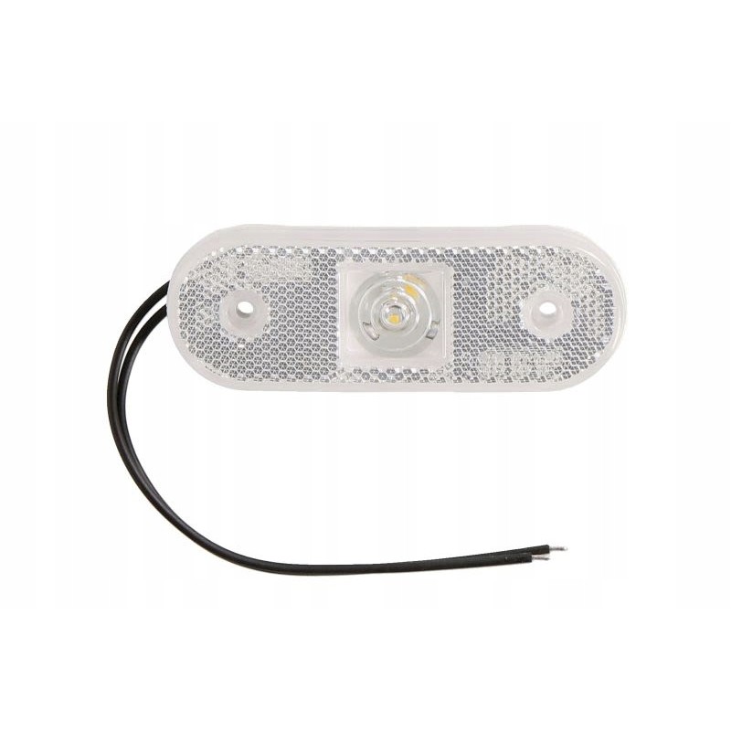Side marker light LP white LED 12 24v was 231