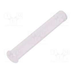 10 pcs x FIX&FASTEN - FIX-LEM-87 - Fiber for LED, round, Ø3.4mm, Front: convex, straight, UL94V-2