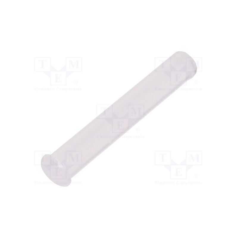 10 pcs x FIX&FASTEN - FIX-LEM-87 - Fiber for LED, round, Ø3.4mm, Front: convex, straight, UL94V-2