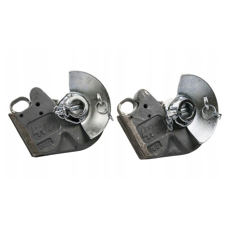 Set of hooks for welding with balls and wheels, angle 2