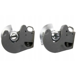 Set of hooks for welding with balls and wheels, angle 2