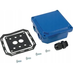 Large connection box for the electric motor