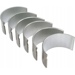 Set of connecting rod bearings