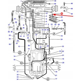 3015134x1 hydraulic system mounting bolt