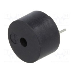 1 pcs x DIGISOUND - F/UCW03LF - Sound transducer: piezo alarm, 12mm, Sound level: 83dB