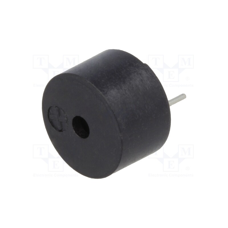 1 pcs x DIGISOUND - F/UCW03LF - Sound transducer: piezo alarm, 12mm, Sound level: 83dB