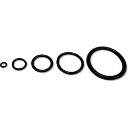 Set of metric O-rings, oil-resistant seals