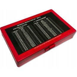 Set of metric O-rings, oil-resistant seals