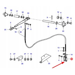 La300137293 tilt conveyor mounting plate
