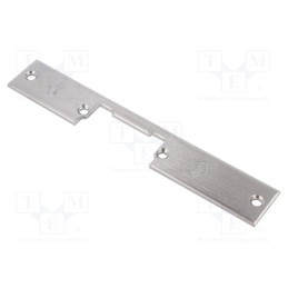 1 pcs x LOCKPOL - 901 X - Frontal plate, short,flat, W: 25mm, for electromagnetic lock