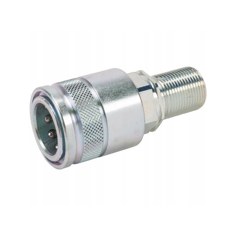 Quick connector socket skp f thread panel connection