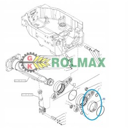 New Holland Case Axle Suspension Bushing 82020450