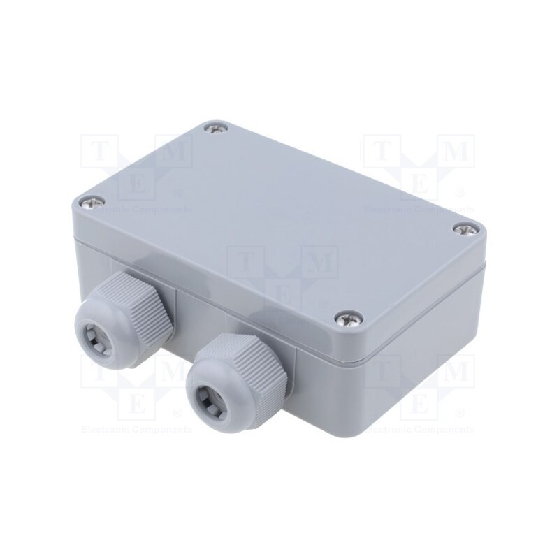1 pcs x BOPLA - 38102200 - Enclosure: junction box, X: 64mm, Y: 98mm, Z: 34mm, polyamide, IP65
