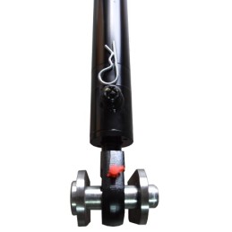 Mounting eyelet for welding the actuator, diameter 17