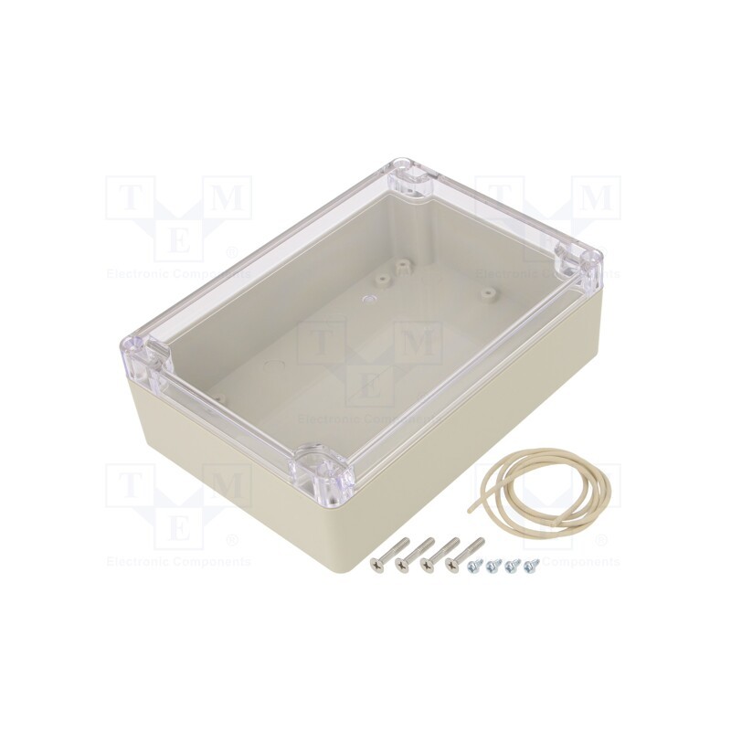 1 pcs x HAMMOND - RZ0313C - Enclosure: multipurpose, X: 121mm, Y: 171mm, Z: 55mm, Ritec, ABS, IP65