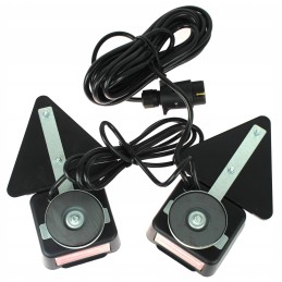 Set of tail lamps, triangle magnet, trailer