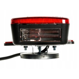 Set of tail lamps, triangle magnet, trailer