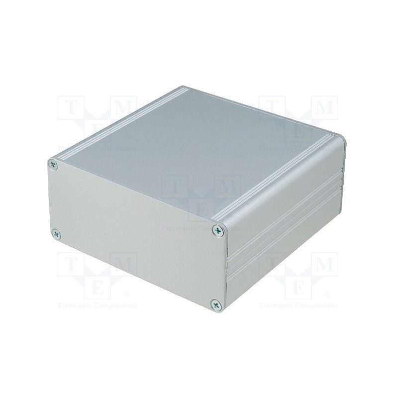 1 pcs x FISCHER ELEKTRONIK - AKG 105 46 100 ME - Enclosure: with panel, AKG, X: 105mm, Y: 100mm, Z: 46mm, aluminium