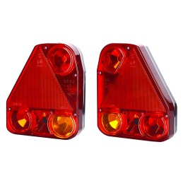 Rear lamp of the tow truck trailer 12 24v lp