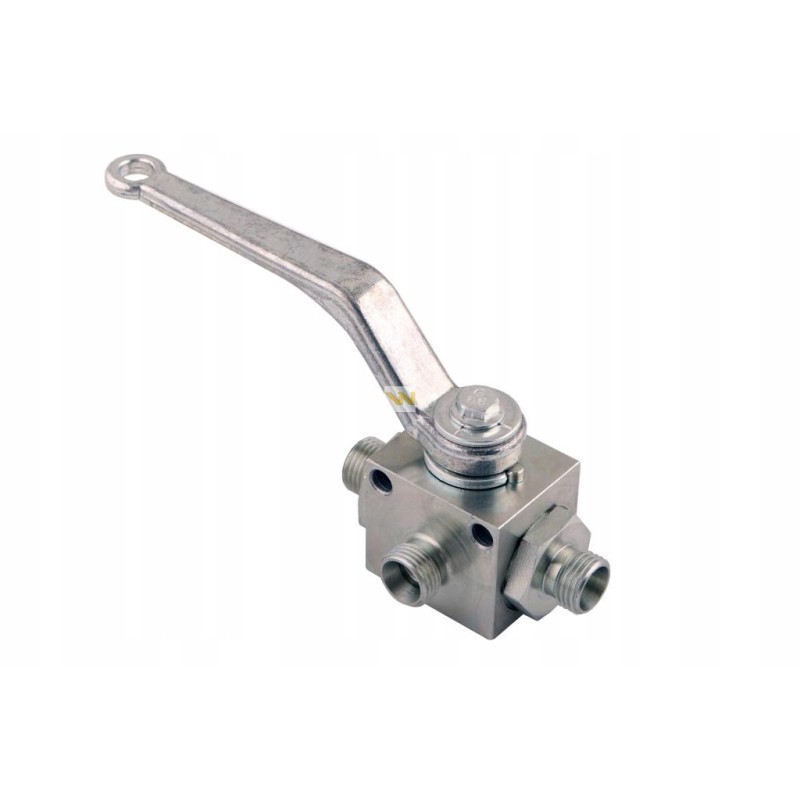 3-way hydraulic ball valve 3 2 m16x1 5