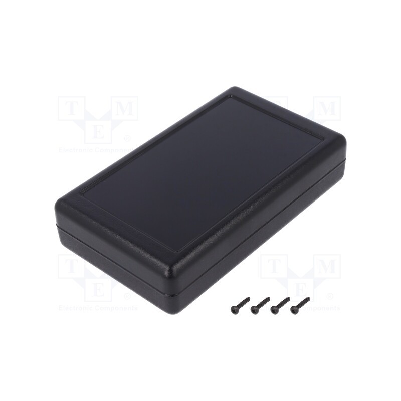1 pcs x TEKO - SM2.9 - Enclosure: multipurpose, X: 95mm, Y: 160mm, Z: 35mm, SMILE, ABS, black
