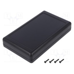 1 pcs x TEKO - SM1.9 - Enclosure: multipurpose, X: 95mm, Y: 160mm, Z: 30mm, SMILE, ABS, black