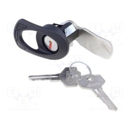 1 pcs x ELESA+GANTER - 421297 - Lock, polyamide, 32mm, IP65