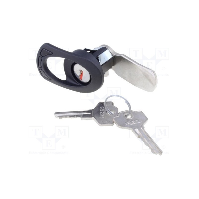 1 pcs x ELESA+GANTER - 421297 - Lock, polyamide, 32mm, IP65