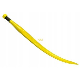 Loader hook, bent, closing l 680mm crocodile