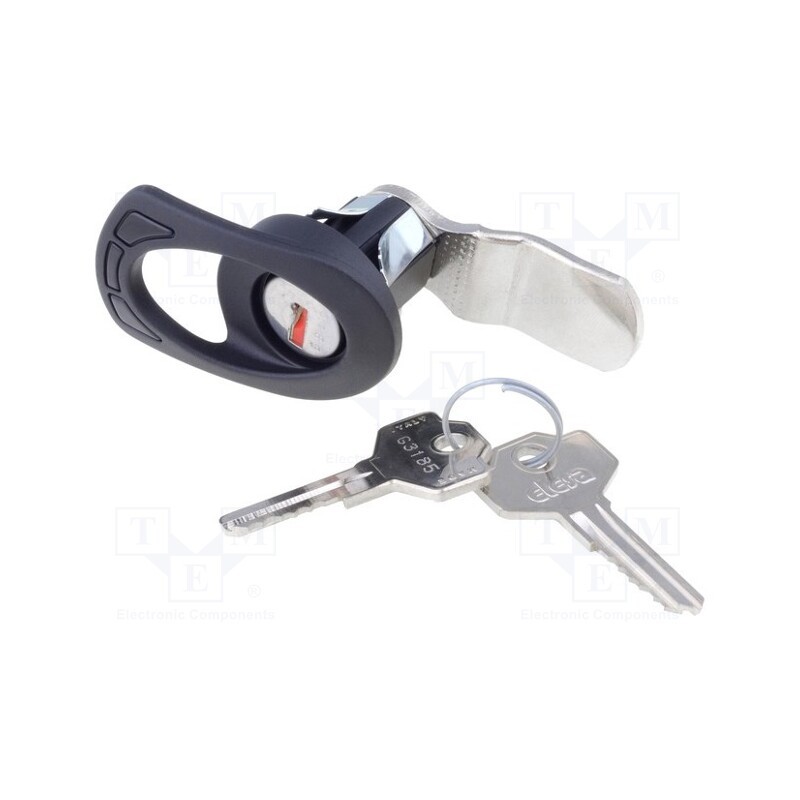 1 pcs x ELESA+GANTER - 421284 - Lock, polyamide, 24mm, IP65