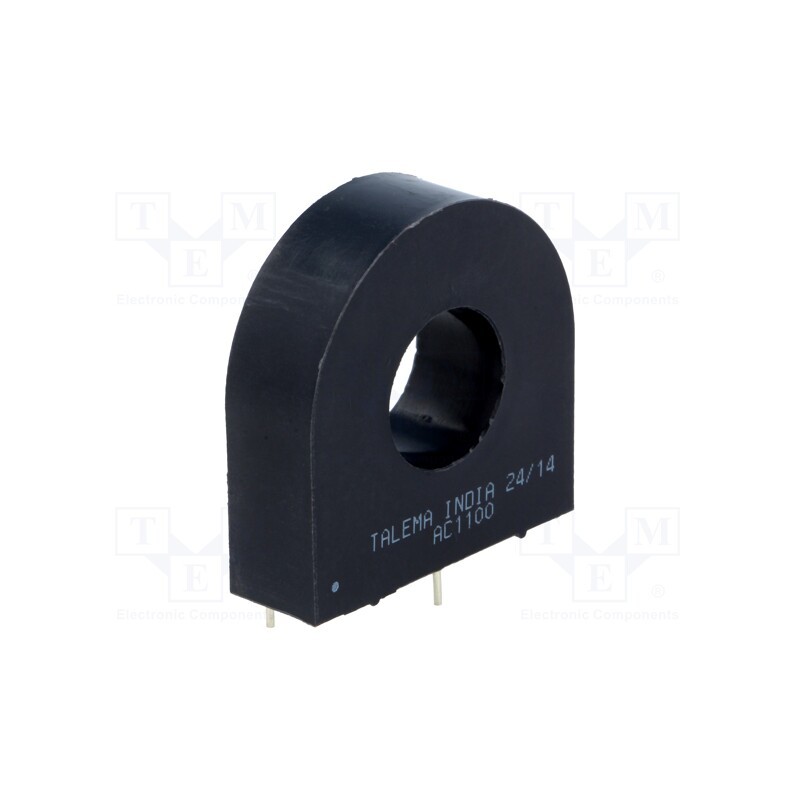 1 pcs x TALEMA - AC1100 - Current transformer, AC, Iin: 100A, 100Ω, 1000mVA, C: 35.56mm