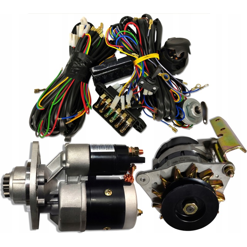 Harness with alternator and starter Ursus C360