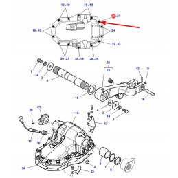 3011898x1 torx screw for lift housing m12 x 45