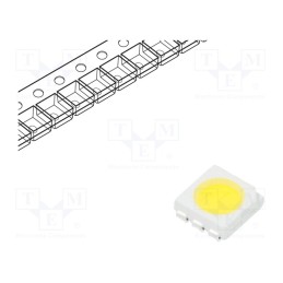 5 pcs x REFOND - RF-WNMA50DS-ED(N COLOR ZONE) - LED, SMD, 5050,PLCC6, white neutral, 5850÷12000mcd, 3950-4600K, 70