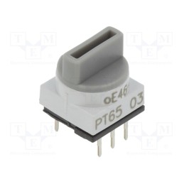 1 pcs x PTR HARTMANN - PT65503 - Encoding switch, HEX/BCD, Pos: 16, THT, Rcont max: 80mΩ, PT65