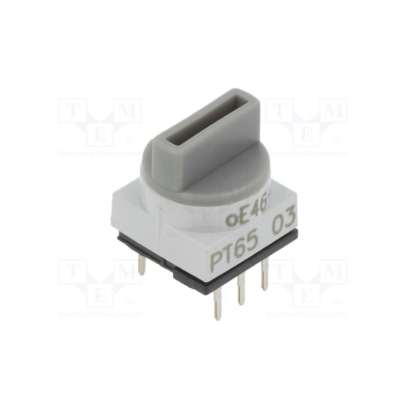 1 pcs x PTR HARTMANN - PT65503 - Encoding switch, HEX/BCD, Pos: 16, THT, Rcont max: 80mΩ, PT65