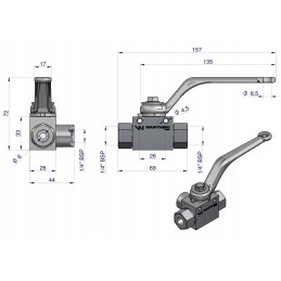 3-way hydraulic valve 3 2 1 4 Warynski