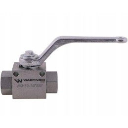 3-way hydraulic ball valve 3 2 3 8