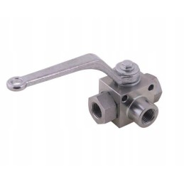 3-way hydraulic ball valve 3 2 3 8
