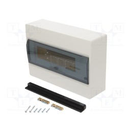 1 pcs x HAGER - VD112TP - Enclosure: for modular components, IP40, No.of mod: 12