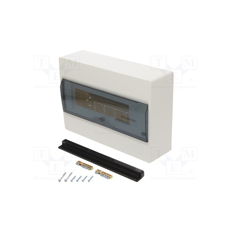 1 pcs x HAGER - VD112TP - Enclosure: for modular components, IP40, No.of mod: 12