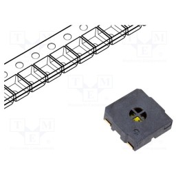 1 pcs x LOUDITY - LD-BZEL-M1515 - SMD loudspeaker, 0.5W, 15x15x4mm, Sound level: 87dB, SMD