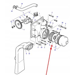 4366766m2 hydraulic oil filter insert